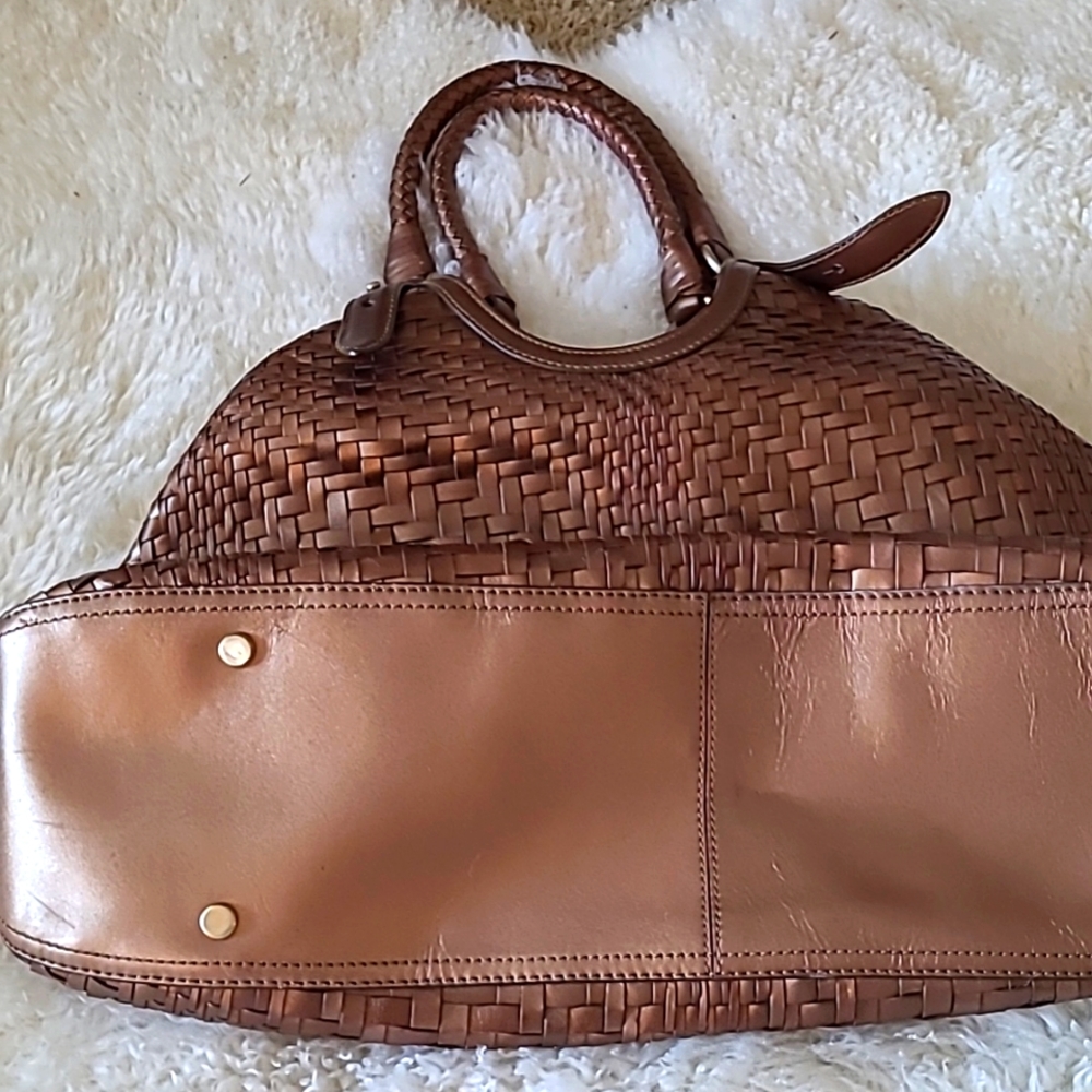 Cole Haan purse bronze